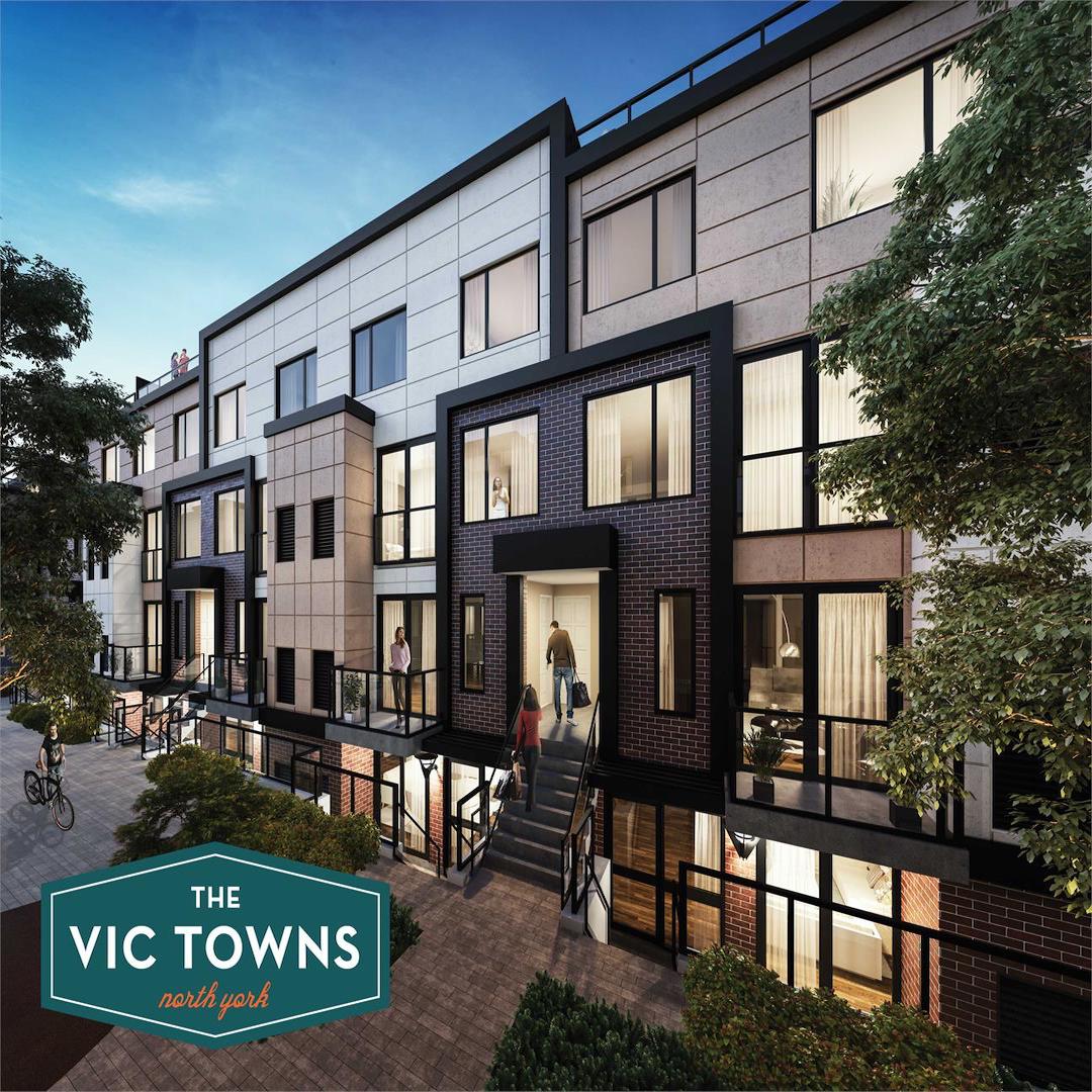 The Vic Towns Condo & Townhomes For Sale In North York Get All The
